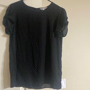 Counterparts blouse. 100% polyester.  EUC.